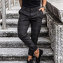 Close-Fitting Trousers With A Classic Check Design - Marlon