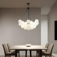 Cluster Globe Pendant Light With LED -  Orblume