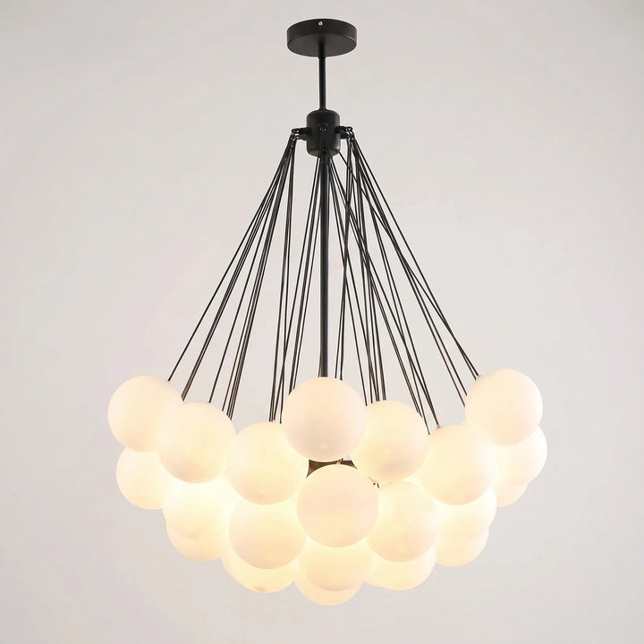 Cluster Globe Pendant Light With LED -  Orblume