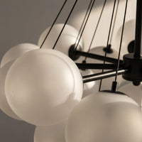 Cluster Globe Pendant Light With LED -  Orblume