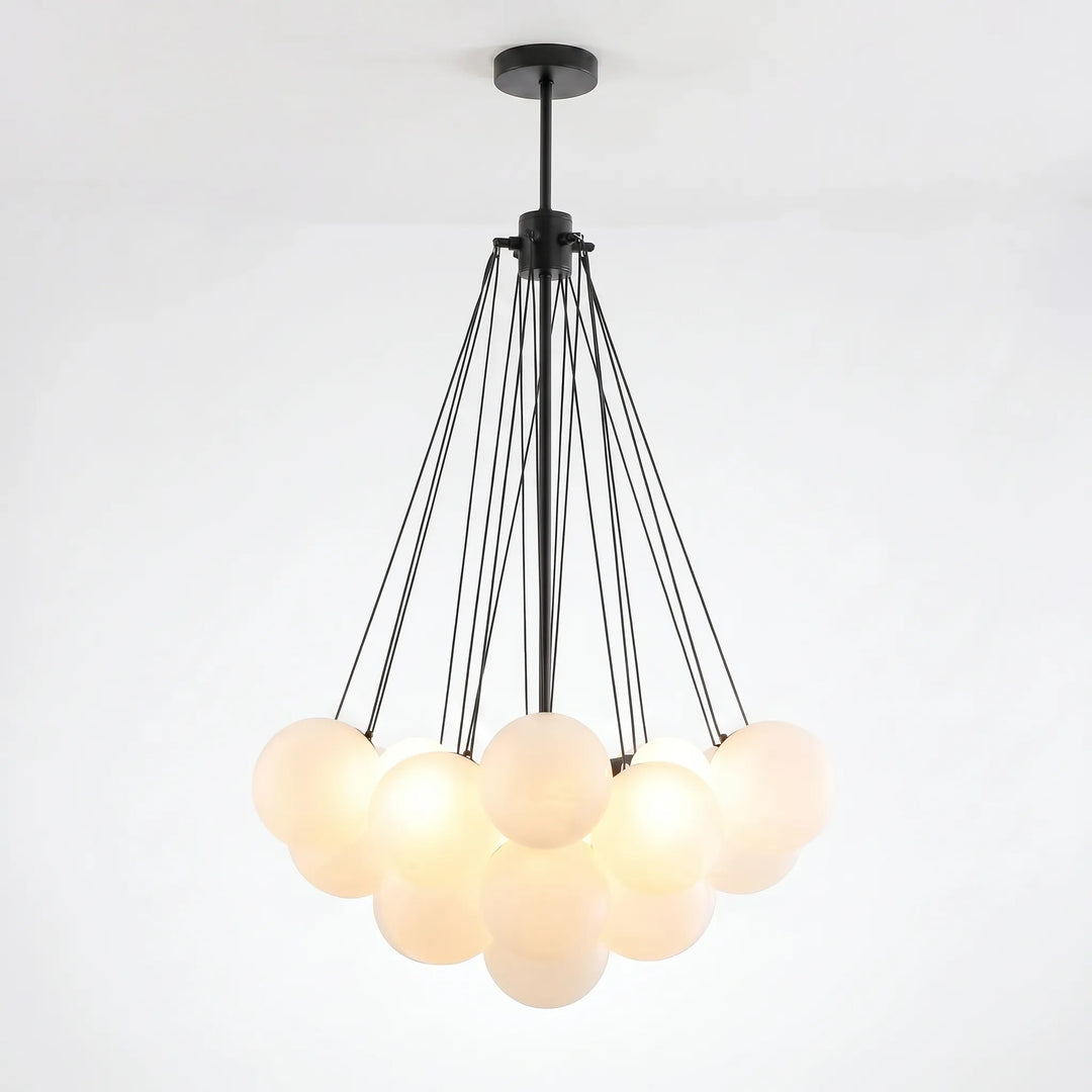 Cluster Globe Pendant Light With LED -  Orblume