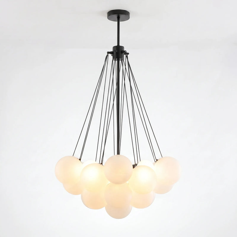 Cluster Globe Pendant Light With LED -  Orblume