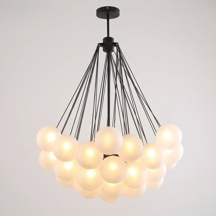 Cluster Globe Pendant Light With LED -  Orblume