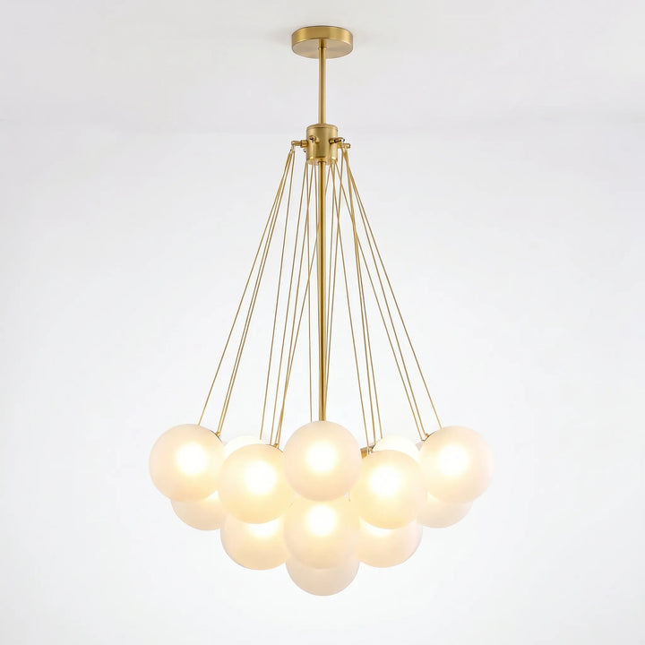Cluster Globe Pendant Light With LED -  Orblume