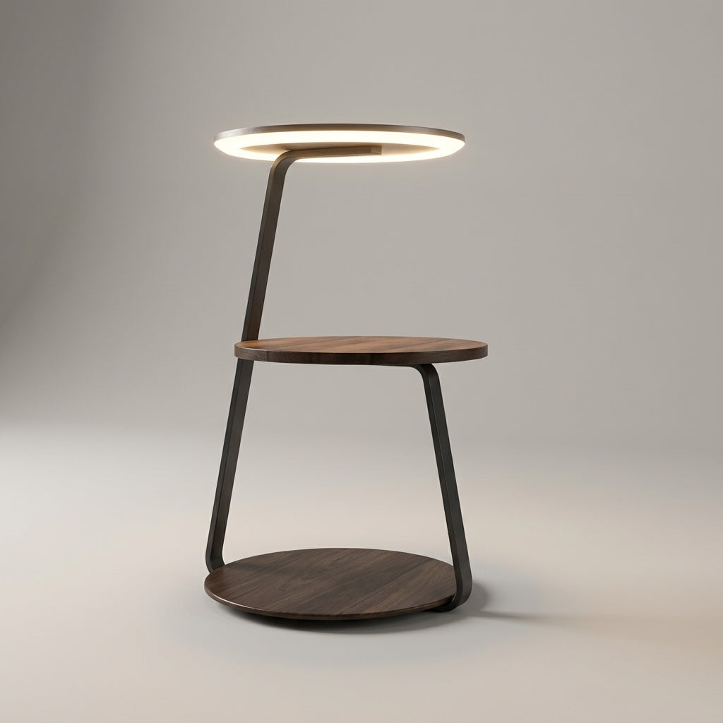 Compact Lamp Side Table -  Sidevael