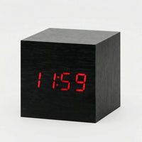 Compacte Digitale Kubusklok Met LED-Display - TimeCube