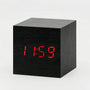Compacte Digitale Kubusklok Met LED-Display - TimeCube
