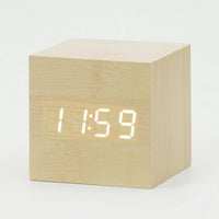 Compacte Digitale Kubusklok Met LED-Display - TimeCube