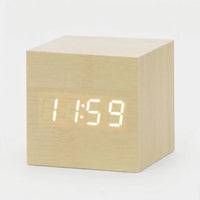 Compacte Digitale Kubusklok Met LED-Display - TimeCube