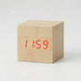 Compacte Digitale Kubusklok Met LED-Display - TimeCube