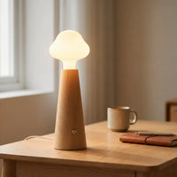 Contemporary Three-Tone Bedside Lamp -  Nocturnis