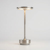 Cordless Metallic Table Lamp -  Glowform