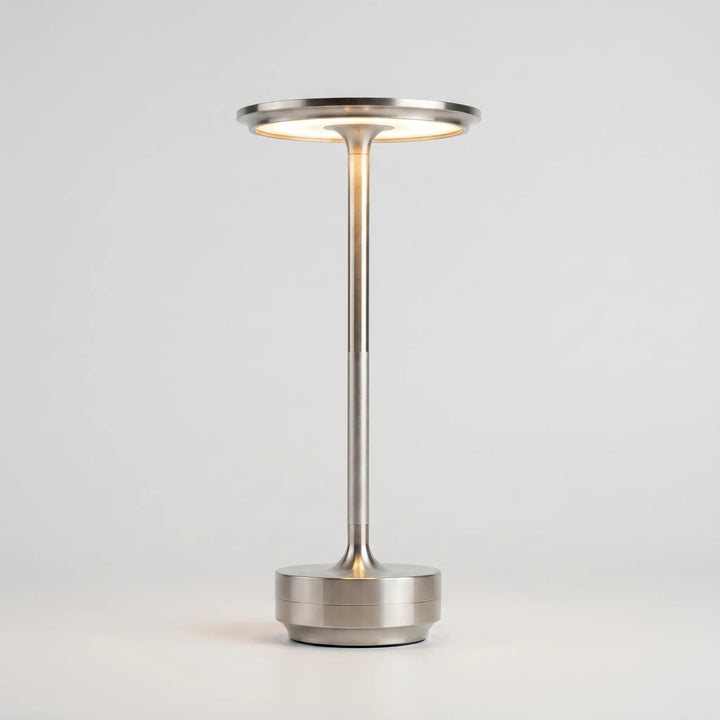 Cordless Metallic Table Lamp -  Glowform
