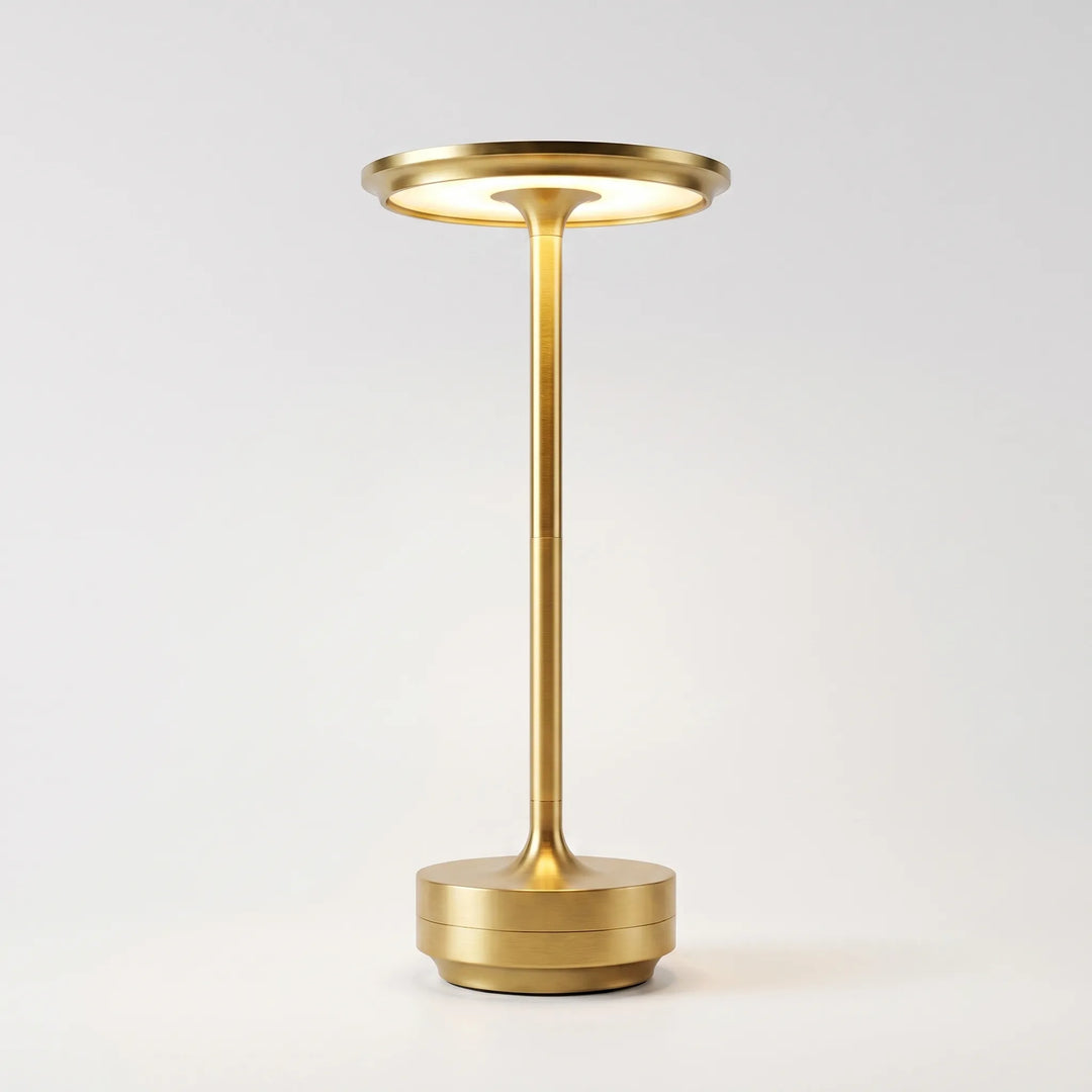 Cordless Metallic Table Lamp -  Glowform