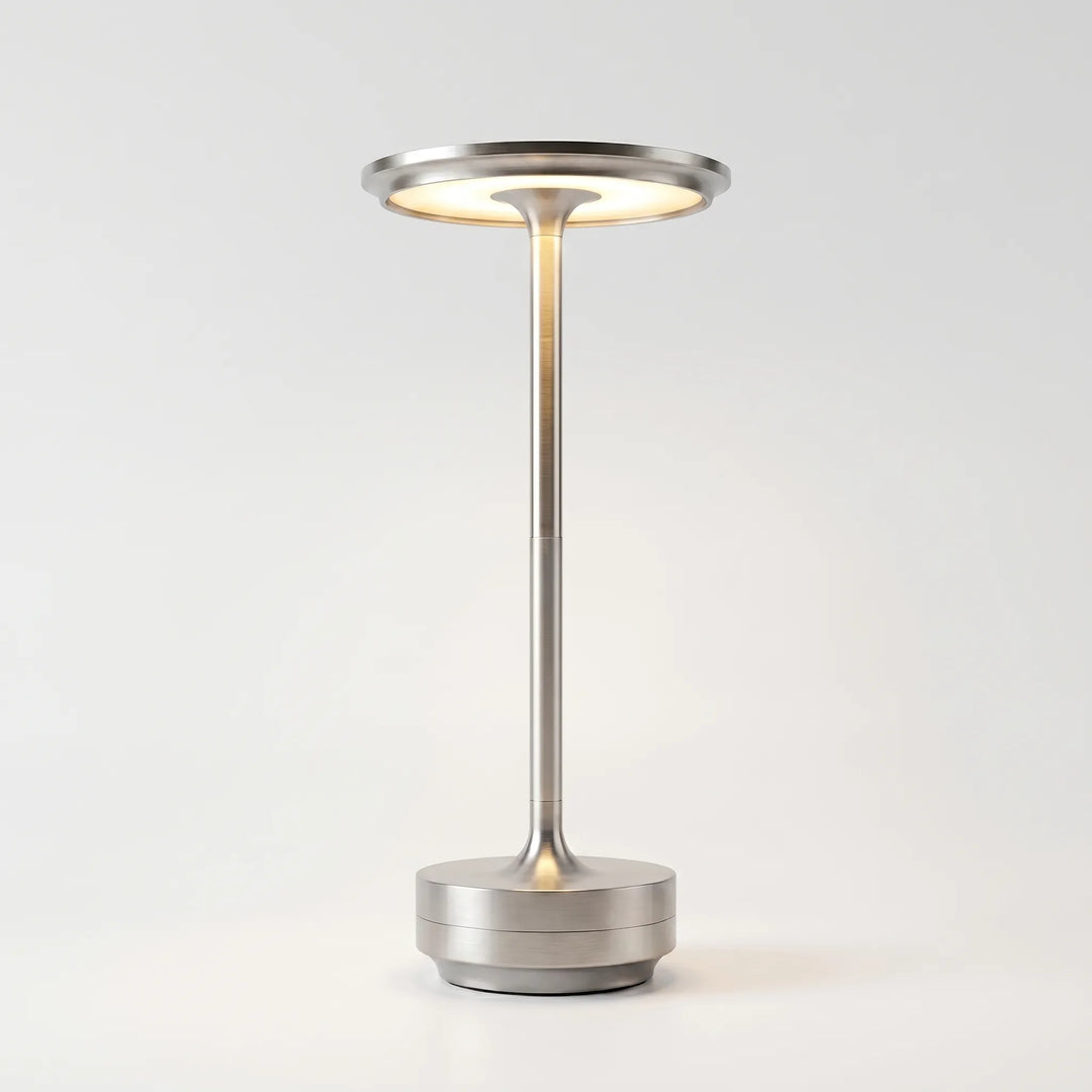 Cordless Metallic Table Lamp -  Glowform