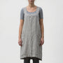 Crossback Pinafore Apron For Women - Heather