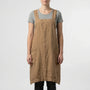 Crossback Pinafore Apron For Women - Heather