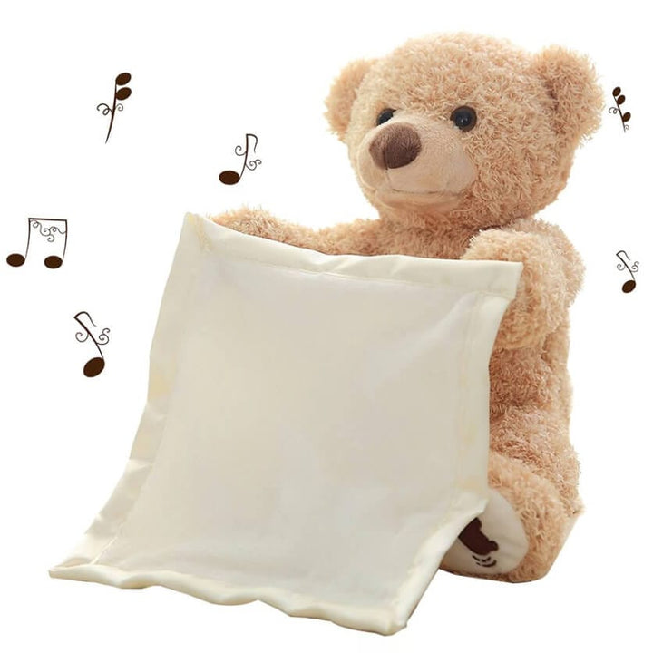 Sprechender Plüschbär mit Musik & Spiel – interaktiver Begleiter für Kinder