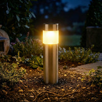 Cylindrical Stake Lanterns - Pathlume