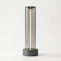 Cylindrical Touch-Dimmable LED Table Lamp -  Glowpillar