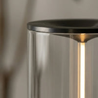 Cylindrical Touch-Dimmable LED Table Lamp -  Glowpillar