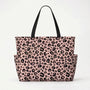 Damen Strandtasche Mit Leopardenmuster - Prowella