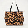 Damen Strandtasche Mit Leopardenmuster - Prowella