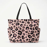 Damen Strandtasche Mit Leopardenmuster - Prowella