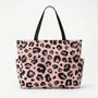 Damen Strandtasche Mit Leopardenmuster - Prowella