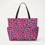 Damen Strandtasche Mit Leopardenmuster - Prowella