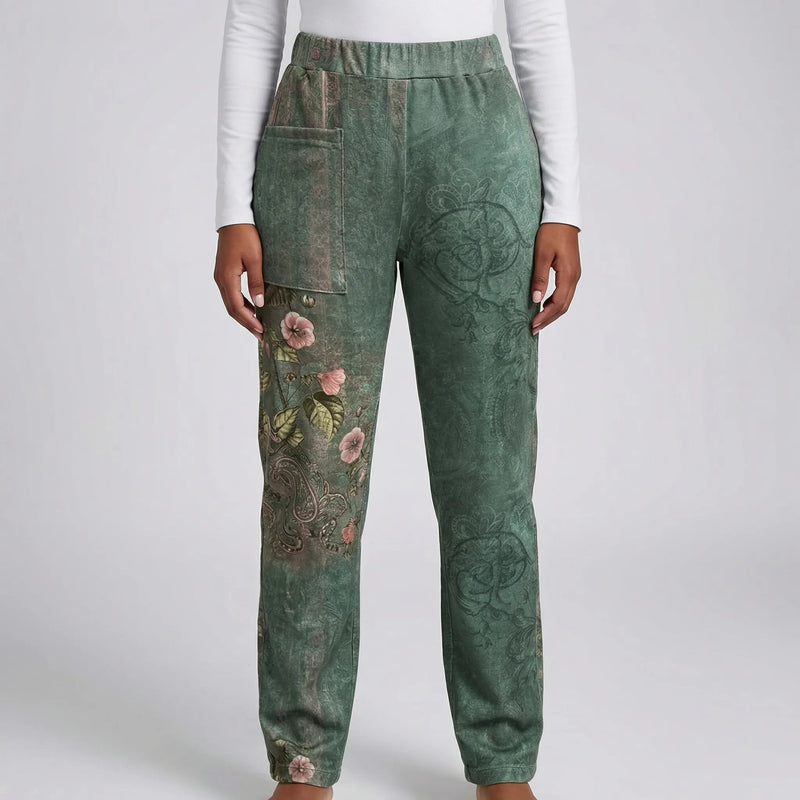 Damenhose Mit Muster In Plus-Size - Laverne