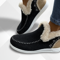 Damenkomfortschuhe Mit Plüschfutter - ComfyGlide