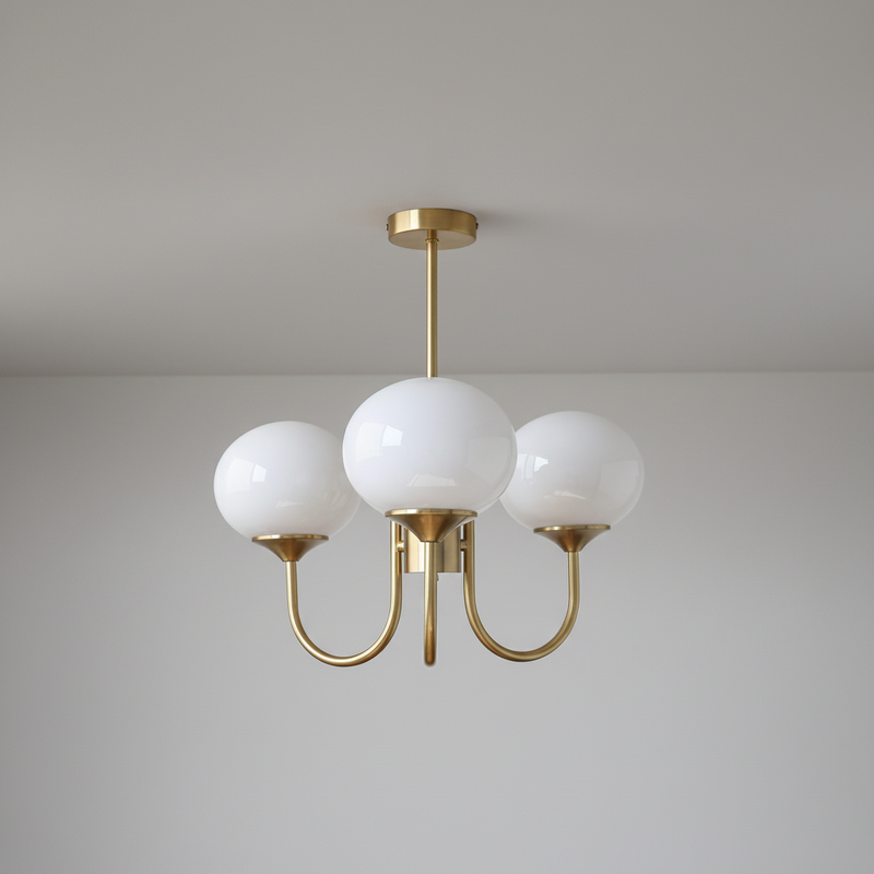 Deckenleuchte Goldenes Metall - Luminrosa