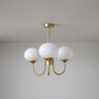 Deckenleuchte Goldenes Metall - Luminrosa