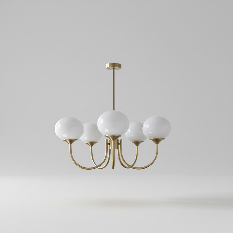 Deckenleuchte Goldenes Metall - Luminrosa