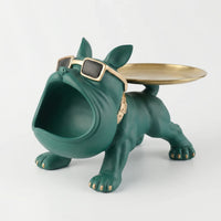 Decoratief Bulldoggenbeeldje Met Opbergfunctie - Pawvalet