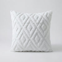 Decoratieve Kussenhoes Met 3D-Ruitpatroon - Rautiso
