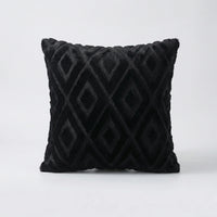 Decoratieve Kussenhoes Met 3D-Ruitpatroon - Rautiso