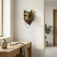 Decoratieve Wandhaak Met Dierenkopsmotief - Pawrack