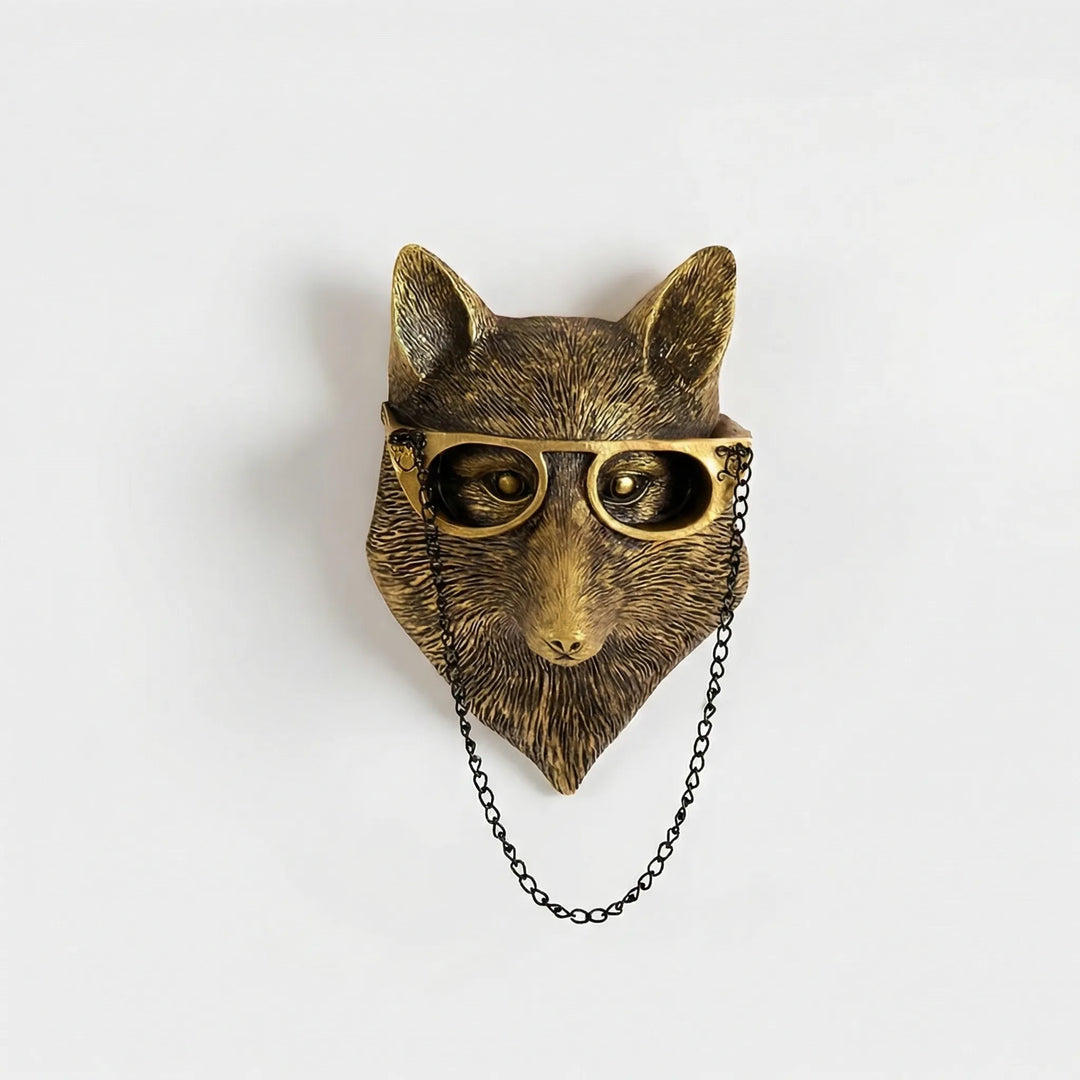 Decoratieve Wandhaak Met Dierenkopsmotief - Pawrack