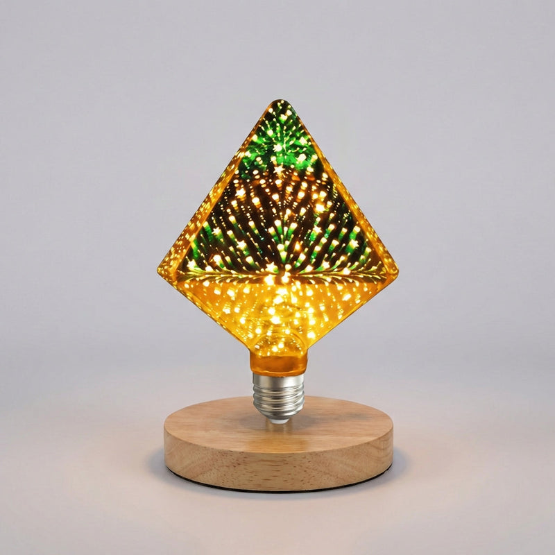 Decorative 3D Flame Bulb - Auraflare