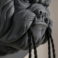 Decorative Sculpted Wall Sconce - Bulloxen