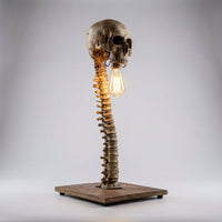 Decorative Skull Table Lamp -  Nightspine