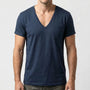 Deep V-Neck Short Sleeve Tee - Ross