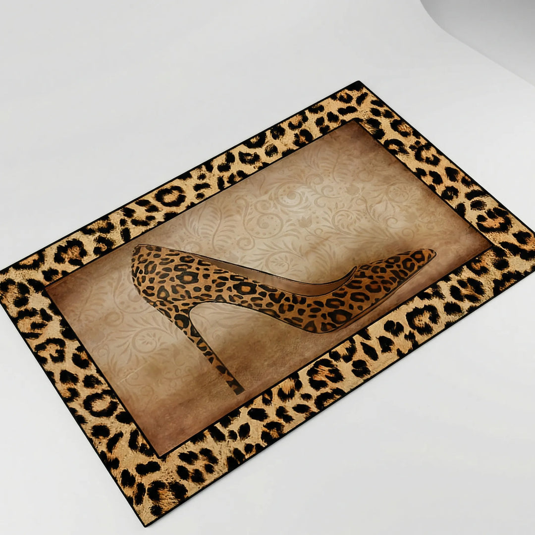 Dekorative Matte Mit Tiermotiv - Leopexa