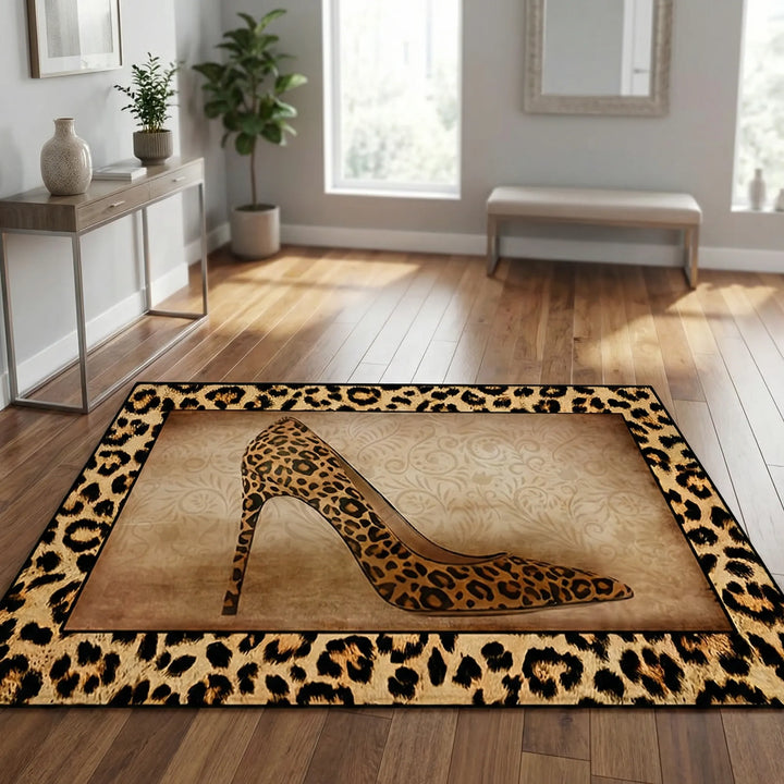 Dekorative Matte Mit Tiermotiv - Leopexa