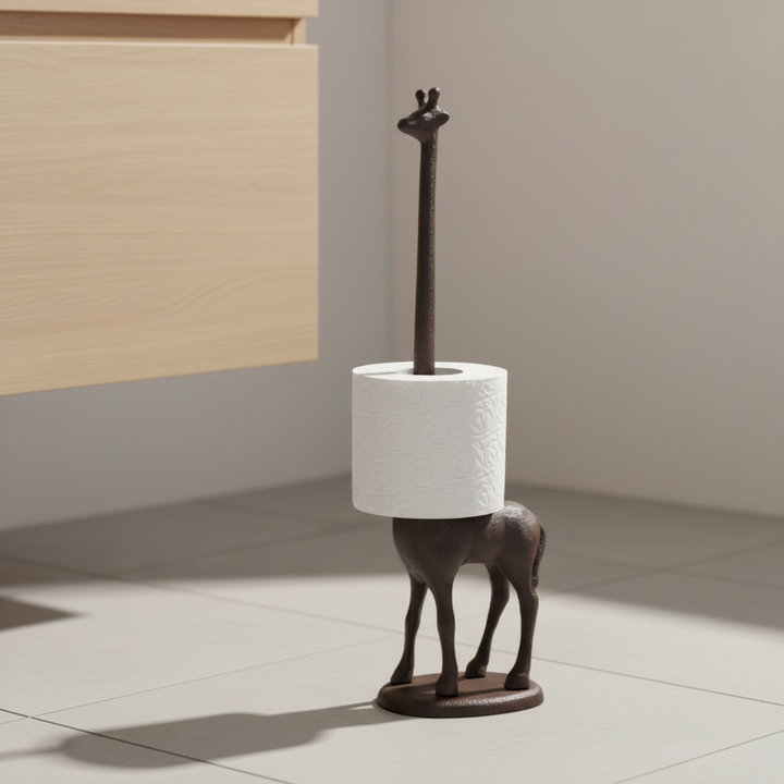 Dekorativer Tierförmiger Badständer - Giraffino