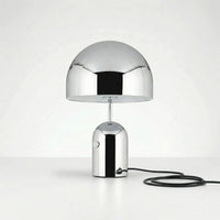 Dome-Shade Table Lamp With Polished Finish -  Domeclair