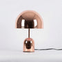 Dome-Shade Table Lamp With Polished Finish -  Domeclair