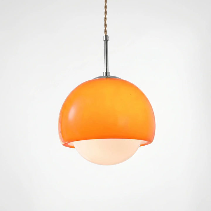 Dome Shaped Pendant Light -  RetroGlow